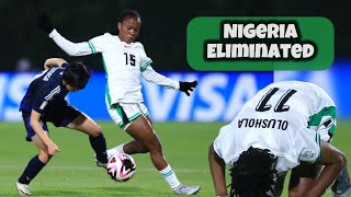 Nigeria Falconets Eliminated 2024 FIFA U20 Women’s World Cup –Lose 21 to Japan in the Round of 16 [upl. by Chrysa]