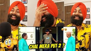 Chal Mera Put Most Funny Scene REACTION  Sanmeet Singh  Chal Mera Putt 2 Release Date [upl. by Leber]