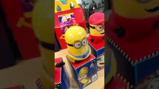 UNBOXING 02 McDonald’s “Despicable Me 4” MINIONS shorts mega minions learnfromtoystjantana [upl. by Inafetse]