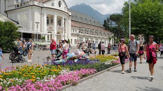 Merano Italy June 2024  WALKING TOUR 4K60 [upl. by Ennovyhc]