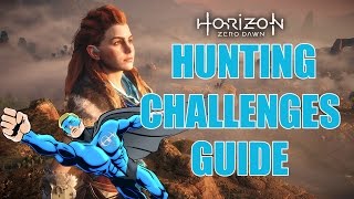 Horizon Zero Dawn Watch Out Trial Hunting Challenge Guide [upl. by Broddie]