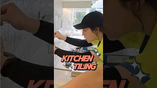 Vintage Style Kitchen Splashback tiling tilingservices auckland interiordesign [upl. by Conchita491]