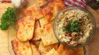 Baba Ganoush amp Keto Fathead Crackers Eggless  Keto Recipes  Headbangers Kitchen [upl. by Croydon]