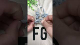 Sweater rope knotting Fancy knotting Rope braiding tutorial Sweater rope tying method [upl. by Lavro845]