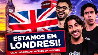 IDL EM LONDRES LOL FAN FEST GORDOX PICHADOR E CURTINDO A CIDADE  EP 01 [upl. by Rogerio]