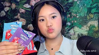 𝐀𝐒𝐌𝐑✧ Eating Pop Rock Candy  Crunchy Popping Mukbang [upl. by Anilecram182]