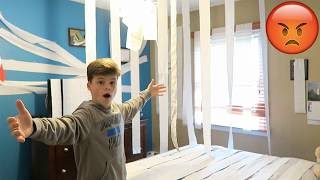 TOILET PAPERING MY BROTHERS ROOM PRANK [upl. by Noir]