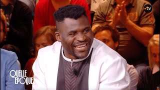 Francis Ngannou  Lharmonie de la force et de la douceur  QuelleEpoque 26 octobre 2024 [upl. by Atiuqrahs]