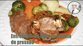 Entrecosto de vaca na panela de pressão beef ribs in the pressure cooker [upl. by Acina530]