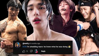 Athlete React to Stray Kids THIRSTIEST TikToks [upl. by Airdnna]