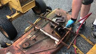 Who Needs Grease 50” Gravely Mower Deck Rehab Part 3 [upl. by Estrellita]