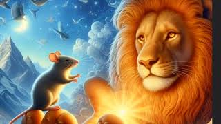 lion and little mouse l Lion and the Mouse in English  nursery rhymes poem lSuperSimpleSongs [upl. by Dracir]