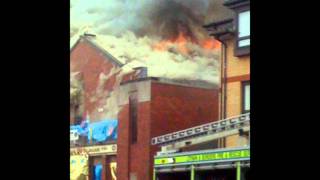 Whitburn Miners Club fire [upl. by Yadsnil]