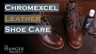 Chromexcel Leather Shoe Care  1000 Mile Boot [upl. by Neall]