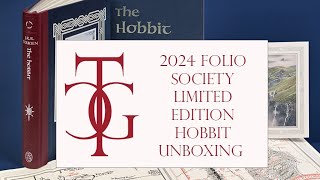 Folio Society Hobbit Limited Edition unboxing [upl. by Nosdrahcir]