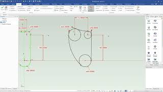 IronCAD Tech Tip  Using Sketches With Constraints [upl. by Dahaf]