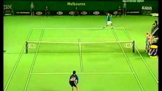 HL Roger Federer vs Marat Safin 2005 Australian Open SF 22 [upl. by Paulsen957]