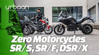 Essai Zero Motorcycles  DSRX SRF et SRS [upl. by Asinla]