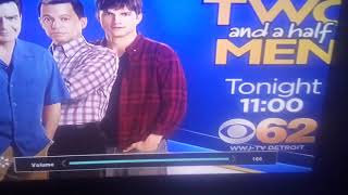 Two And A Half Men Promo WWJ CBS 62 [upl. by Howlan]