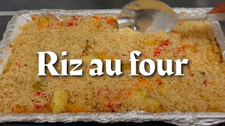 Riz au légumes fait au four [upl. by Alban]