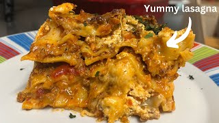 THE BEST LASAGNA YOU WILL EVER MAKE  The ultimate comfort food deliciousfood crowdpleaser [upl. by John277]