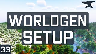 Forge Modding Tutorial  Minecraft 1211 Worldgen Setup  33 [upl. by Enelrats132]