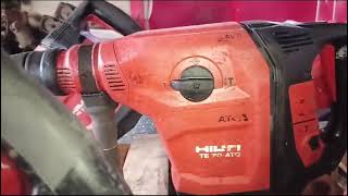 HILTI TE atc avr 70 combi hamar drill [upl. by Anuska]