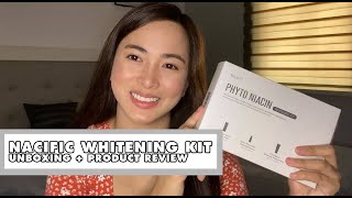 Nacific Whitening Kit UNBOXING  PRODUCT REVIEW  Paula Peachie [upl. by Efram]