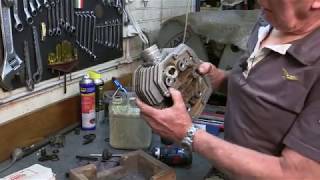 KLining Moto Guzzi Le Mans Valve Guides  Pt1 Reaming amp Inserting [upl. by Nabois]