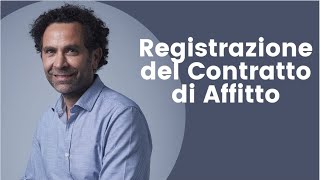 Registrazione Contratto di Affitto  Cedolare secca [upl. by Rosel]