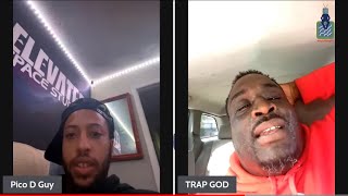 Houston Crip FDA aka Big Fred aka Top Flight GOES OFF USES WIFE amp SON AS WITNESS MUST WATCH [upl. by Aenert]