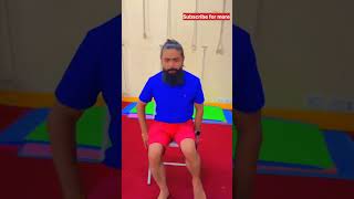 Knee pain exercise  beginner yoga  shorts yoga kneepain knee [upl. by Ditter]