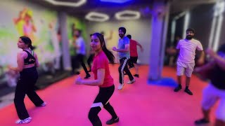 bhangra class at gym [upl. by Ardnaxela]