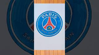 Paris Saint Germain FC football club fifa famous paris footballhighlights drawing [upl. by Annovy]