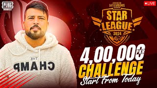 Aj Ho Ga 400000 Ka Challenge  STAR LEAGUE FINALL 😎💀  FM Radio Gaming Is Live [upl. by Asirrak]