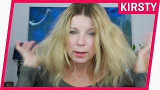 Fliegende HAARE bändigen  Was tun  HaarpflegeRoutine Kirsty Coco [upl. by Lanahtan]