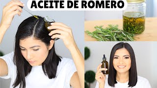 GEL DE LINAZA Y ROMERO PARA DETENER LA CAIDA Y ACELERAR EL CRECIMIENTO DEL CABELLO 🌿 PELO SALUDABLE [upl. by Leighland]