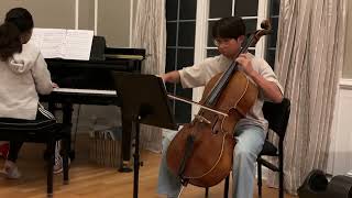 Elgar Cello Concerto in E minor Op85  Daniel Kim [upl. by Gaudette]