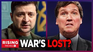 Tucker Carlson Takes ZELENSKY TO TASK Prez DISSAPEARS Before Meeting With Senators [upl. by Eanej]