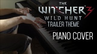 The Witcher 3 Wild Hunt Trailer Theme  Marcin Przybyłowicz  Piano Cover [upl. by Dugaid]