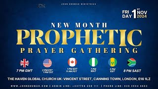 New Month PROPHETIC Gathering  The Haven Church UK LONDON [upl. by Nazario]