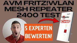 AVM FRITZ WLAN Mesh Repeater 2400 Test Erfahrungen Review Deutsch [upl. by Assirehs462]