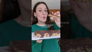 NOBAKE CHOCOLATE OAT BAR 🍫 [upl. by Ivets]