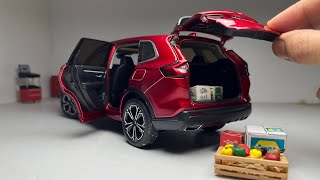 Unboxing Most Realistic Honda CRV 118 Scale Diecast Model Car [upl. by Goar97]