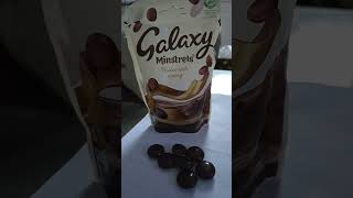 GALAXY MINSTRELS galaxychocolate chocolate snacks treats shorts [upl. by Llesirg]