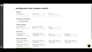 Configuration de lutilisateur de service Nethris ou EmployeurD [upl. by Barb932]