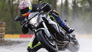 Sports touring tyres wet weather test [upl. by Anirbak145]