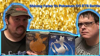 Chris amp Matt Have a Pokemon GO vs Shining Fates ETB Battle [upl. by Inness]