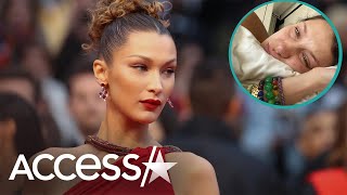 Bella Hadid Shares Crying Selfies amp Opens Up About Her Anxiety [upl. by Dorelia]