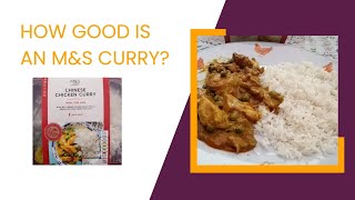 MampS Chinese Chicken Curry Review £4 [upl. by Langham2]